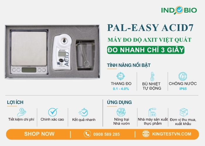 Chi tiết máy test axit PAL-EASY ACID7